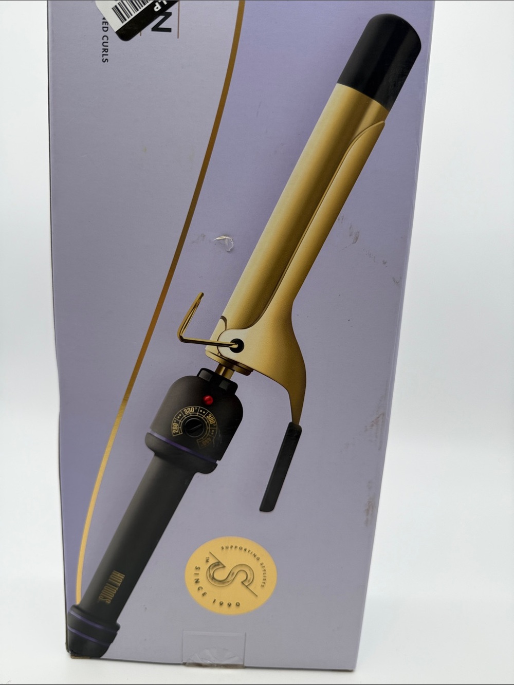 Hot Tools Pro Signature 1" Gold Curling Iron - Picture 7 of 7